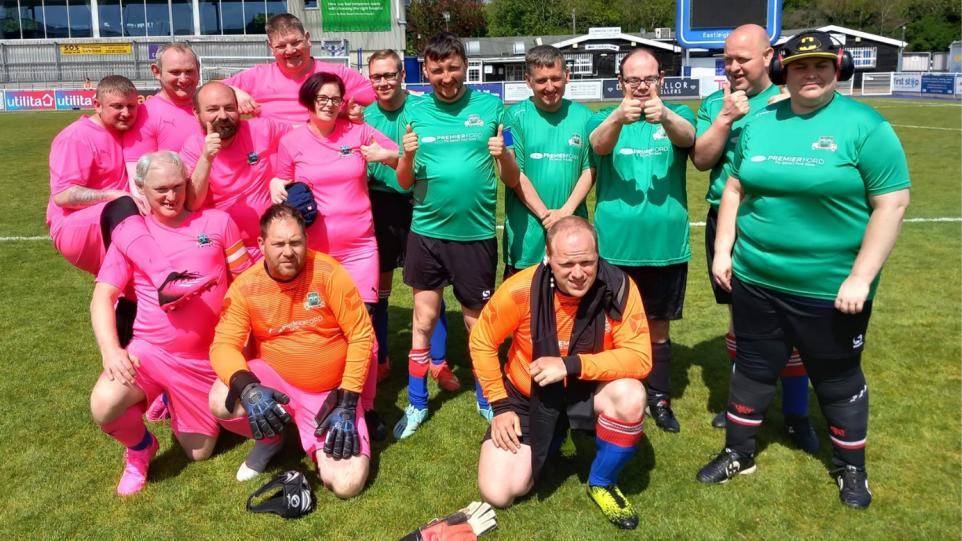 Top award for Isle of Wight disability football team