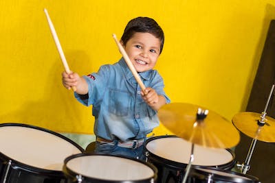 Incredible 3-year-old Prodigy Plays Drums Like A Pro